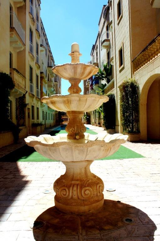 Ferienwohnung Seaview Luxury Penthouse With Shared Swimming Pool Għajnsielem Exterior foto